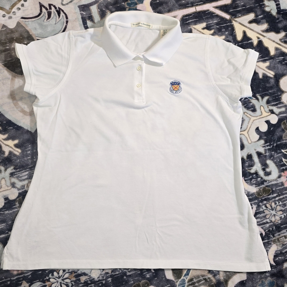 Fairway & Greene Bel-Air Country Club Polo Exclusive White Medium